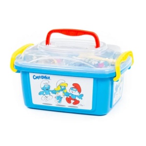 Set cosmetica Strumpfitele - Polesie - multicolor - 55 piese - Img 4