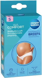Chiloti pentru gravide 100% bumbac Canpol babies marimea S