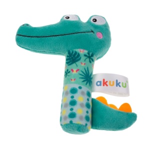 Jucărie pluș / Sunătoare CROCODIL - Img 2