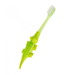 Periuță de dinți 12 luni+ CROCODIL VERDE