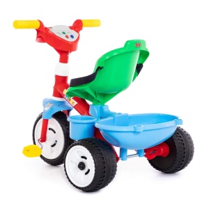 Tricicleta cu centuri si sunete - Polesie - multicolor - Img 2