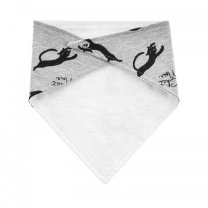 Bandana bebe (1 buc) 100% bumbac PISICUTE - Img 2
