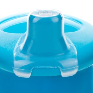 Canita anti-varsare Haberman „Toys“ 250 ml + lingurita flexibila, 9 luni + - Img 3