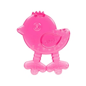 Inel gingival „Puisor“, Canpol babies®, fara BPA, roz