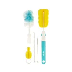 Set perie pentru biberon/pai/canita/duze ABLASTRU