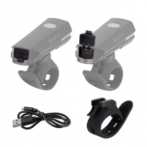 Far fata Force Flux 200 Lumeni USB, negru - Img 3