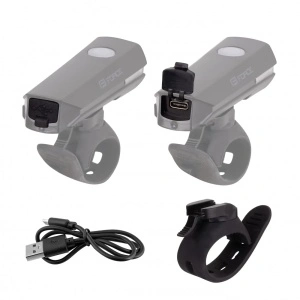 Far fata Force Flux 200 Lumeni USB, negru - Img 3