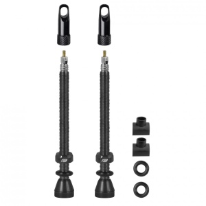 Set valve force tubeless 80mm, negre