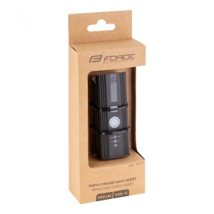 Far fata Force Alert 350LM USB negru - Img 4