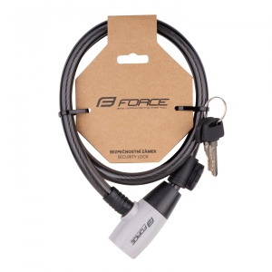 Lacat Force F Ron 80cm/12mm Negru cu suport - Img 2