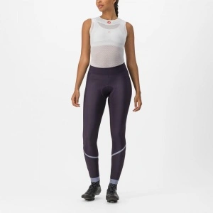 Pantaloni Lungi Castelli Velocissima Thermal, Dark Night Shade/Silver Reflex, XS