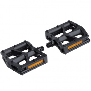Pedale Force Edge, cu rulmenti, negre