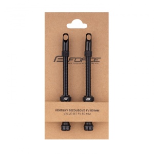 Set valve force tubeless 80mm, negre - Img 2