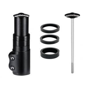 Prelungitor gat furca Force F-ECO 1.1/8'' aluminiu neagru - Img 2