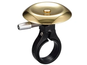 Voxom Bicycle Bell KI11, gold, brass