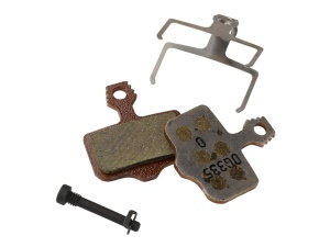 AVD-24860 Placute De Frana Avid Elixir, Organice Pe Suport Alu, Set PLACUTE FRANA DISC AVID ELIXIR ORGANICE PE