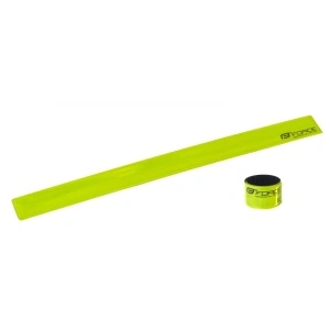 FRC46401 Banda reflectorizanta Force 38cm galbena, retractibila