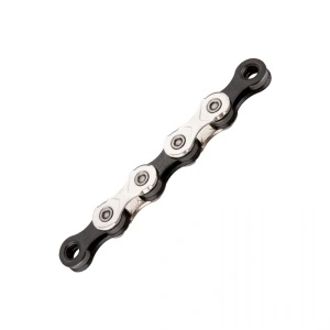 Lant KMC X11 argintiu/negru 114 zale