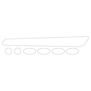 Protectie cadru BBB BBP-5001 BikeSkin Transparent