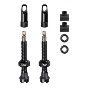 Set valve Tubeless Force 2xFv 44mm negre