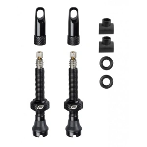 Set valve Tubeless Force 2xFv 44mm negre