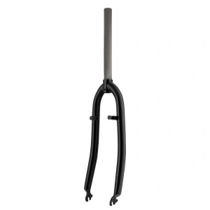 Furca Force trekking 28" otel 1.1/8" negru lucios
