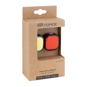 Set lumini Force Cob 2.0 25 Lumeni USB - Img 5