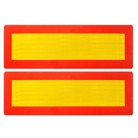 Set placute reflectorizante pentru camioane "VEHICUL LUNG"