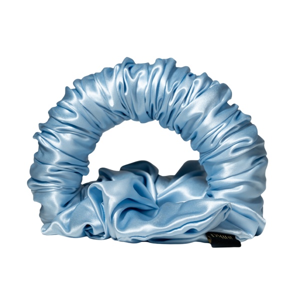 Ondulator fără căldură mătase tip elastic de păr baby blue - Img 4