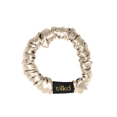 Elastic de par matase bej S