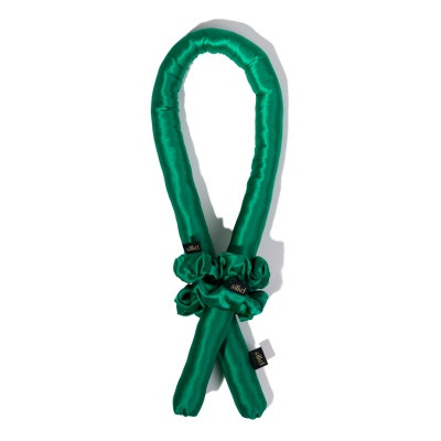 Ondulator fără căldură mătase verde smarald