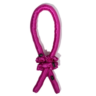 Ondulator fără căldură mătase roz fucsia
