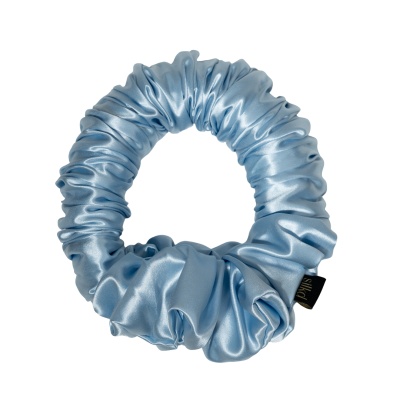 Ondulator fără căldură mătase tip elastic de păr baby blue
