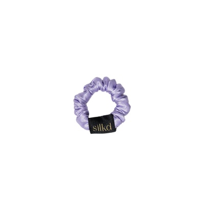 Elastic de păr mătase mini lila