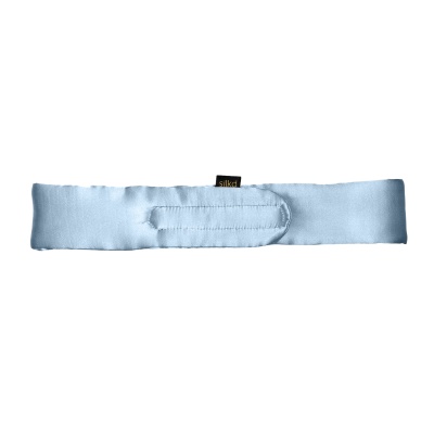 Bentită păr mătase baby blue