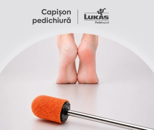 Capișoane Lukas SK PODO 16mm, mediu 150 grit - Set 10 buc