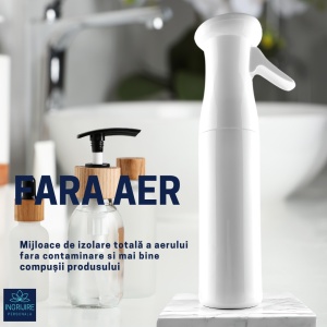 Pulverizator frizerie, long press white, 200 ml - Img 3