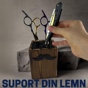 Suport pentru foarfece, lemn - Img 7