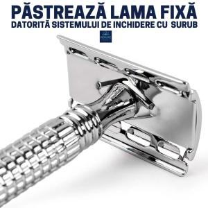 Aparat de ras clasic Safety Razor, F22 - Img 3