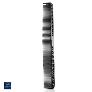 Pieptan pentru frizerie, aluminiu, nuanta black
