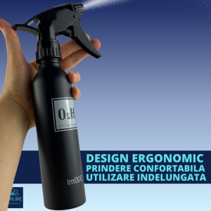 Pulverizator frizerie black, 300 ml - Img 6