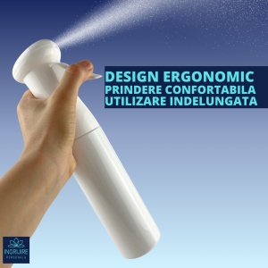 Pulverizator frizerie, long press white, 200 ml - Img 10