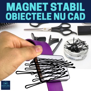 Bratara Magnetica din Silicon pentru frizerie, mov - Img 12