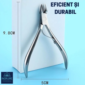 Cleste pentru cuticule - otel inoxidabil - Img 2