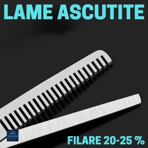 Foarfeca de filat pentru coafor/frizerie, 5.5'' - Img 2