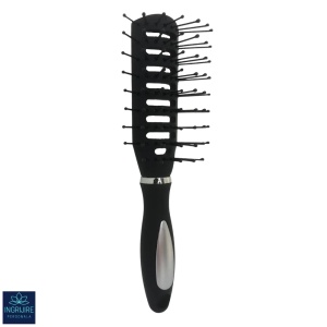 Perie de par cu aerisire, mini, BLACK