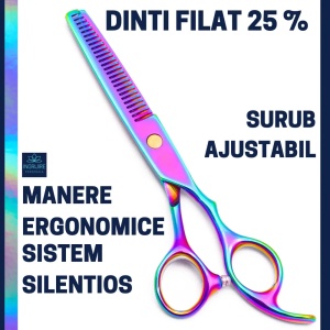 Set de 2 foarfece de tuns si filat 6''- Multicolor - Img 4