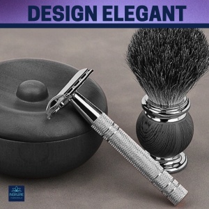 Aparat de ras clasic, safety razor, silver - Img 8