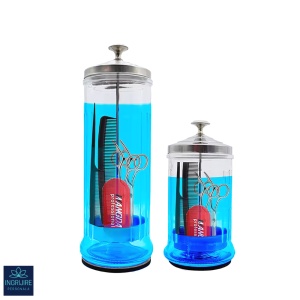 Barbicide, recipient din sticla pentru dezinfectarea instrumentelor 1500ml - Img 8