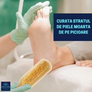 Perie dubla cu piatra ponce si maner din lemn - Img 7